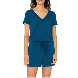 Daily Ritual Women's Romper Shorts Size Medium Sleeveless